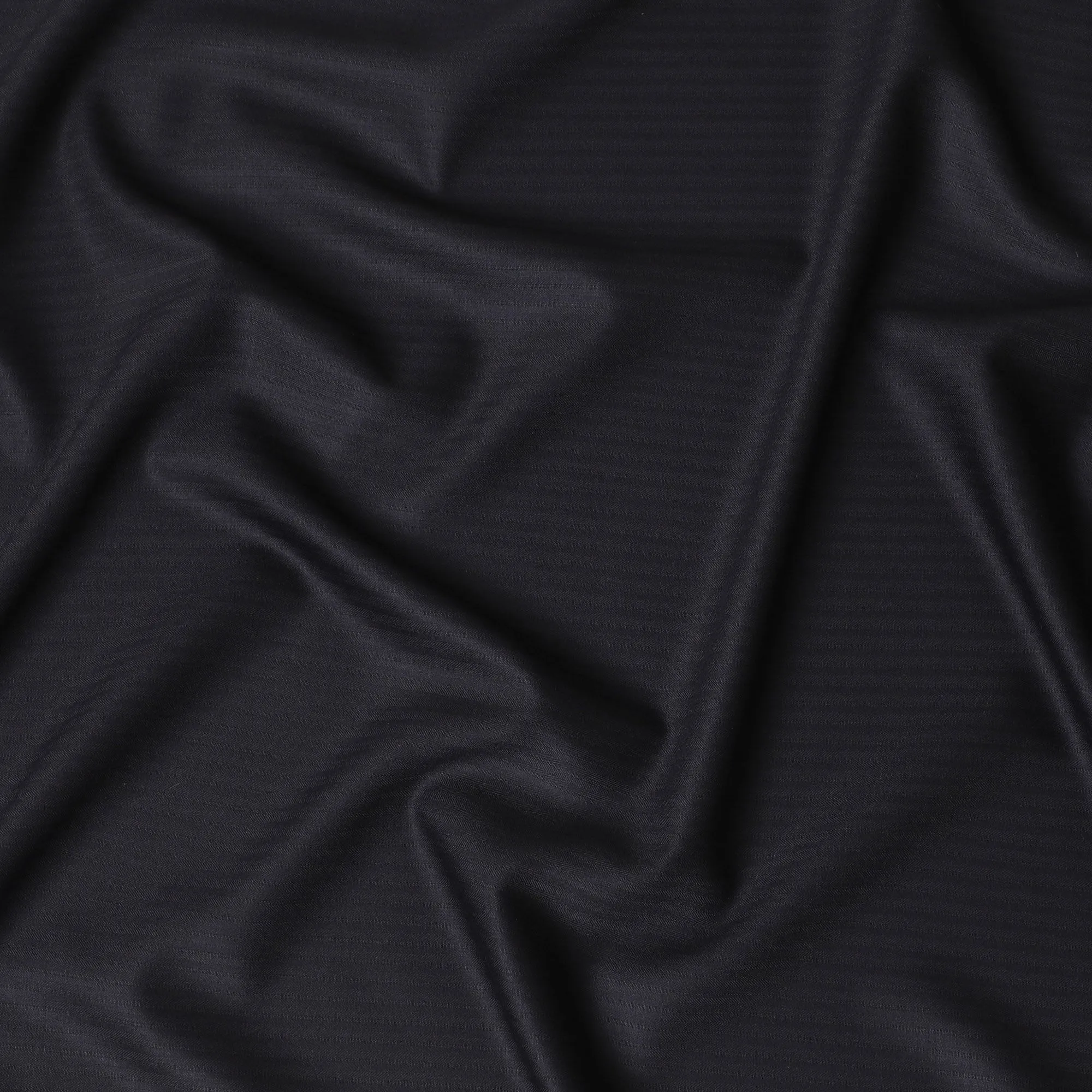 Luxurious Navy Super 150's Wool Fabric - Traditional British Weave, 150cm Wide - Buy Online-D18262