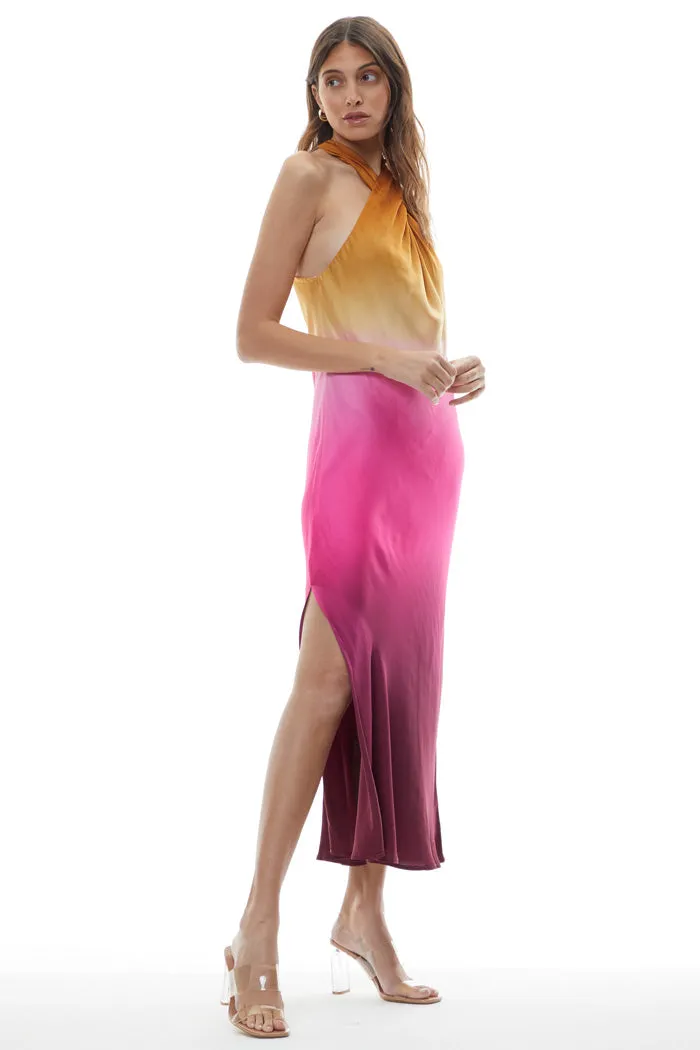 Manhattan Midi Dress // Cabaret Ombre