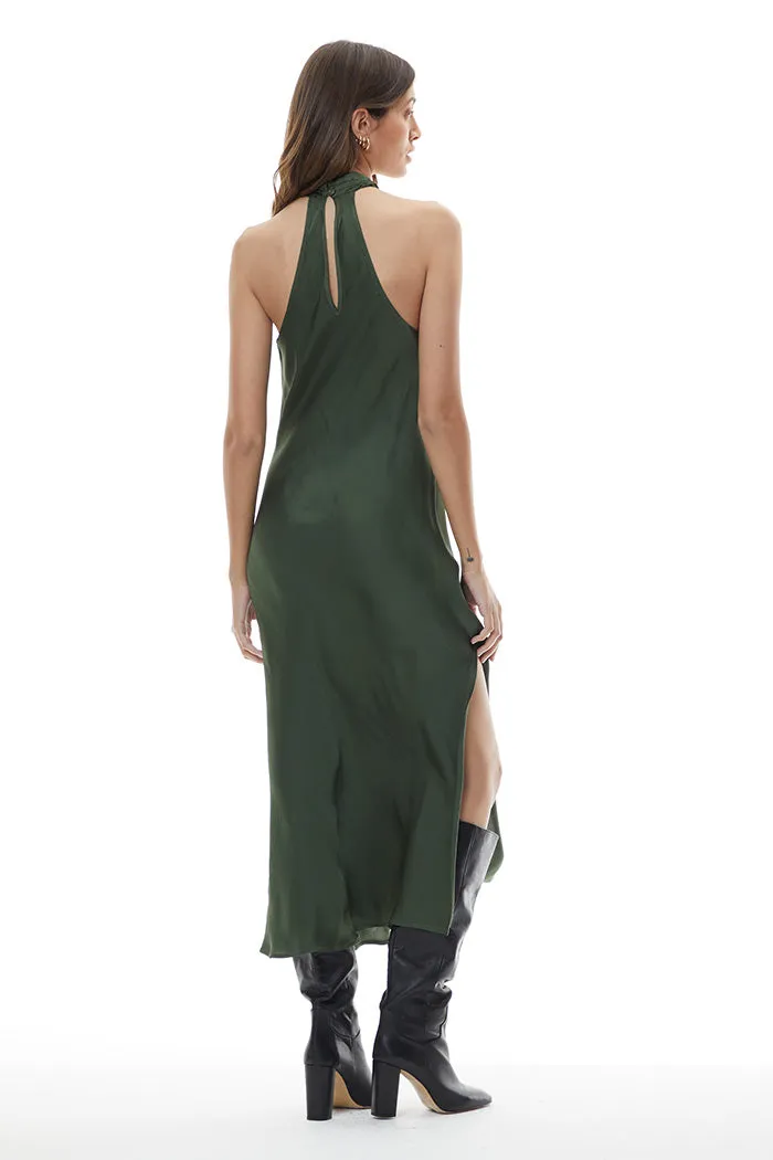 Manhattan Midi Dress // Dark Forest