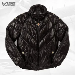 Men's Appenzeller Gurt V Bomber Jacket in Black