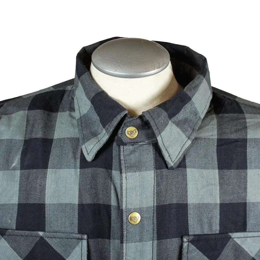 Men's Reinforced Plaid Riding Shirt