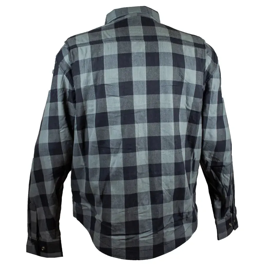 Men's Reinforced Plaid Riding Shirt