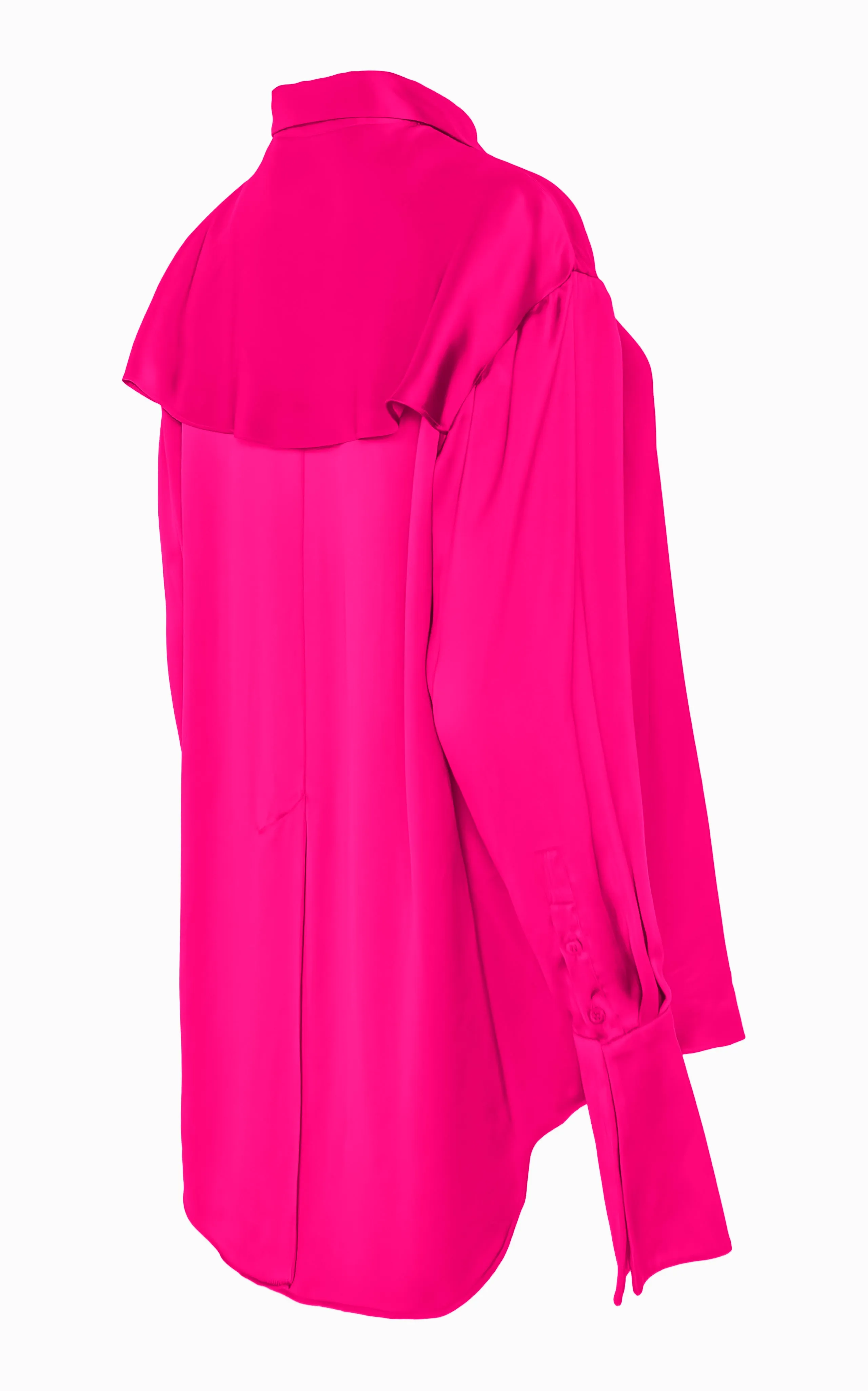 Molten Yoke Shirt | Fuchsia