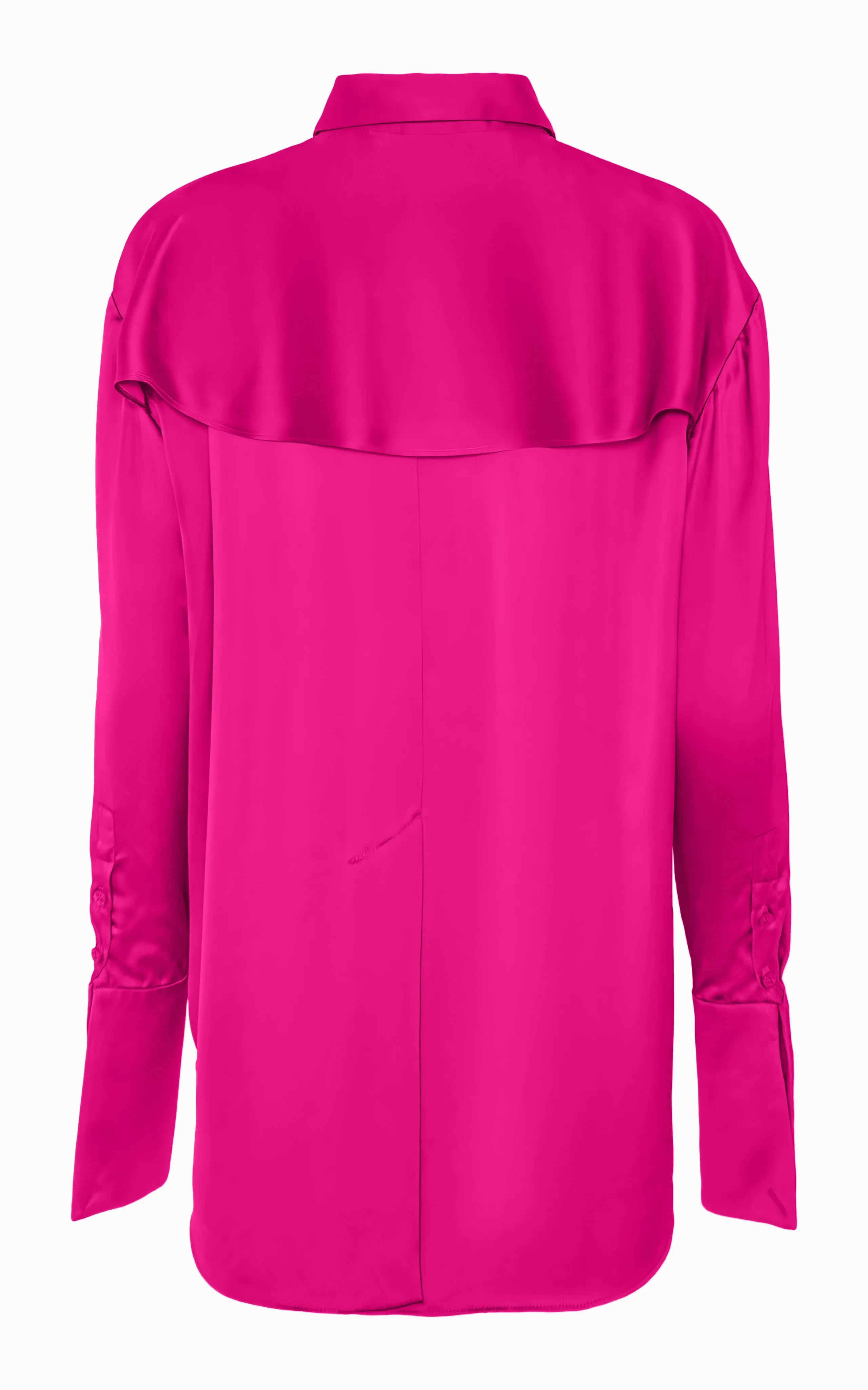 Molten Yoke Shirt | Fuchsia