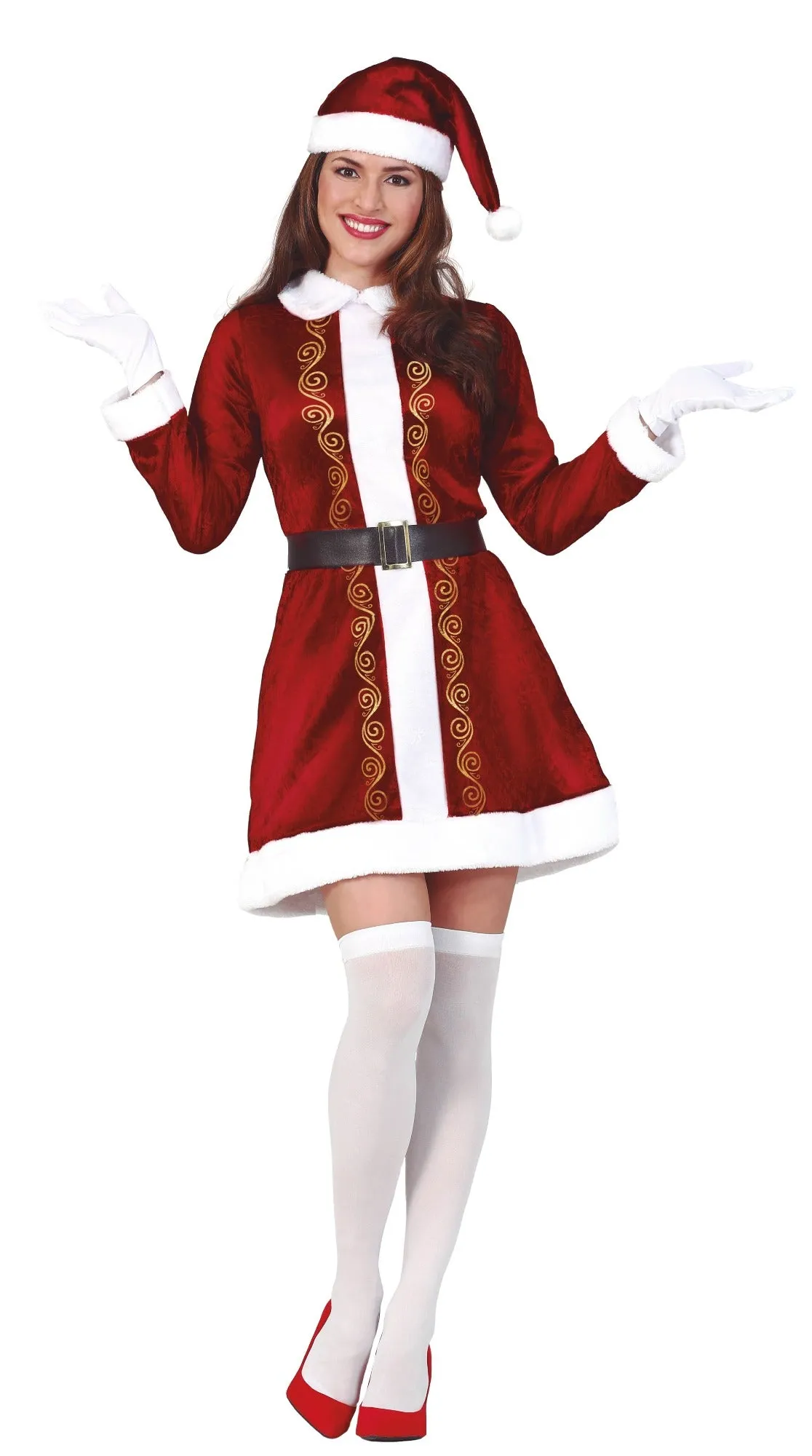 Mrs Claus Festive Costume Women's