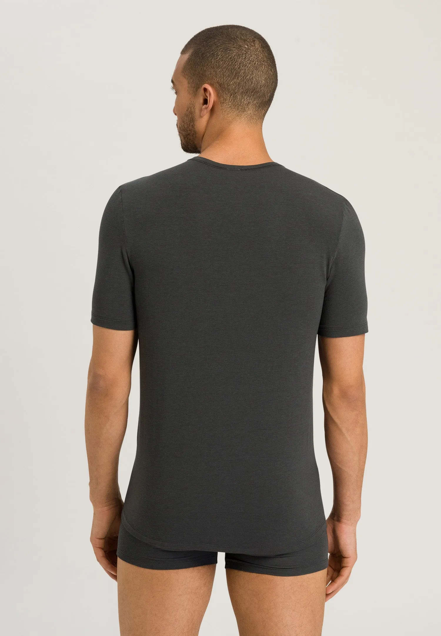 Natural Function V-Neck Tencel Fitted T-Shirt | Dark Shale 73185-2844