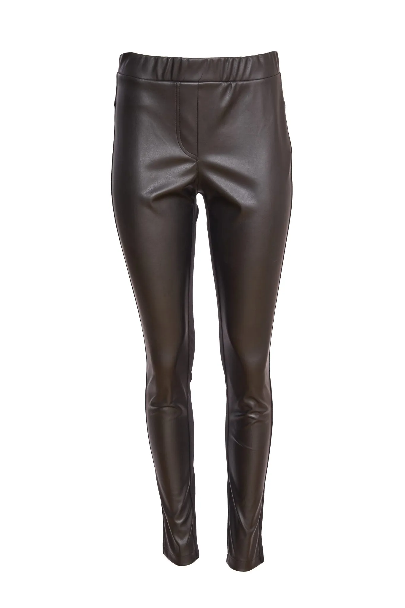 Naya Faux Leatherette Legging Black Naw24104