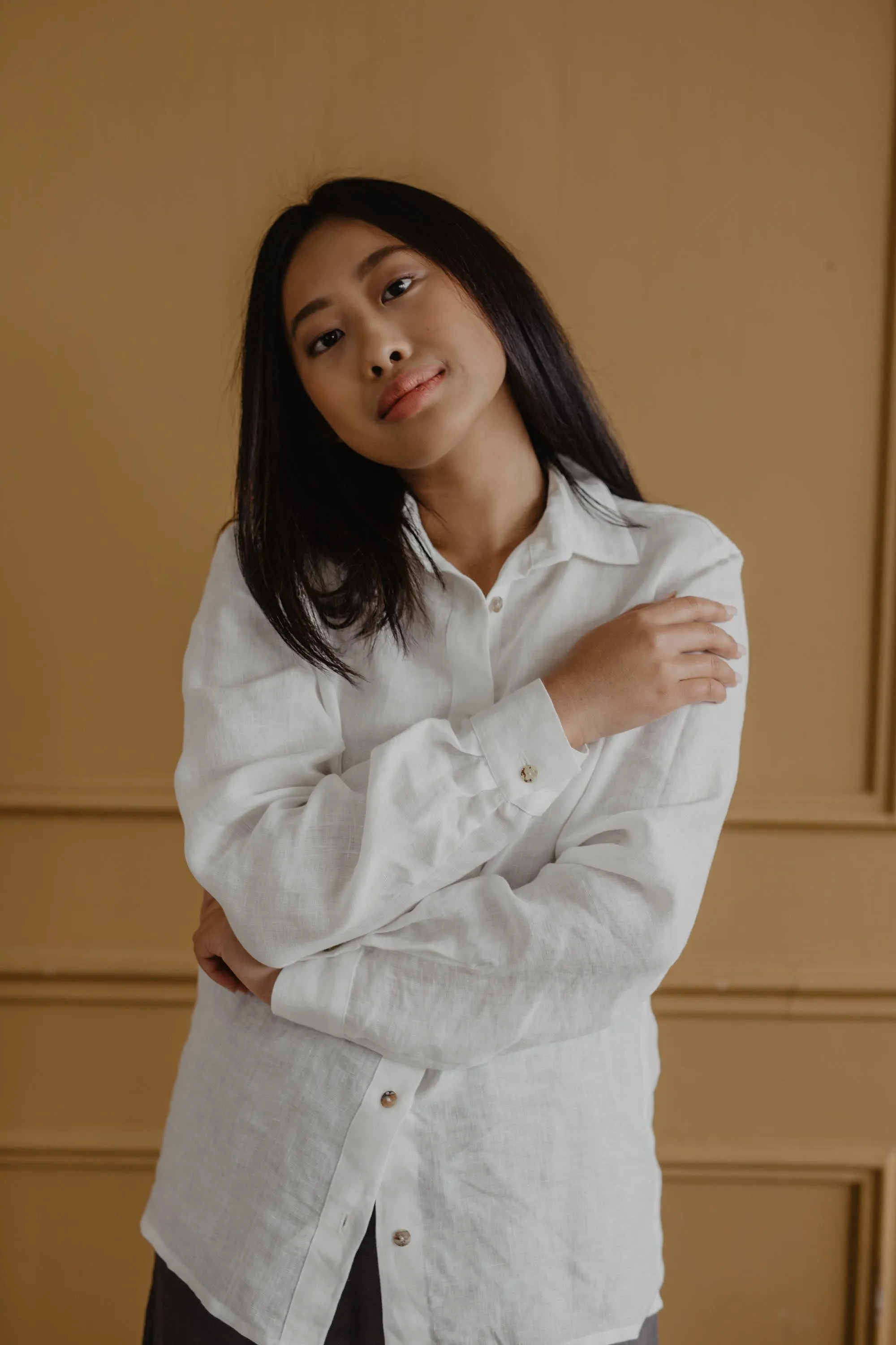 Nordkapp classic linen shirt by AmourLinen