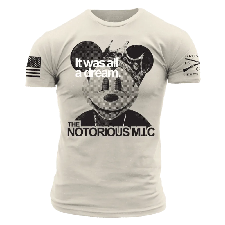 Notorious M.I.C. T-Shirt - Sand