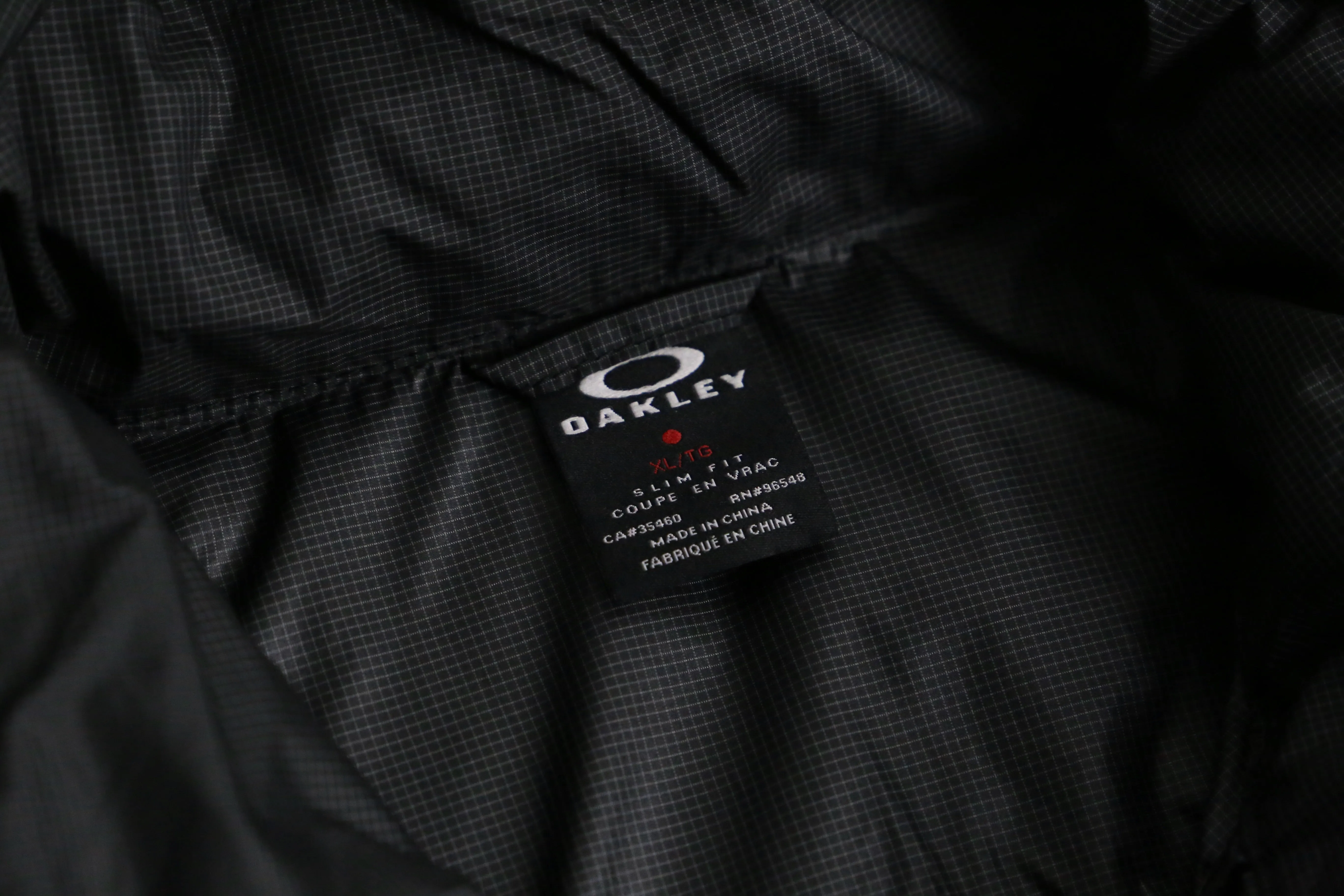 OAKLEY light fabric anorak parka