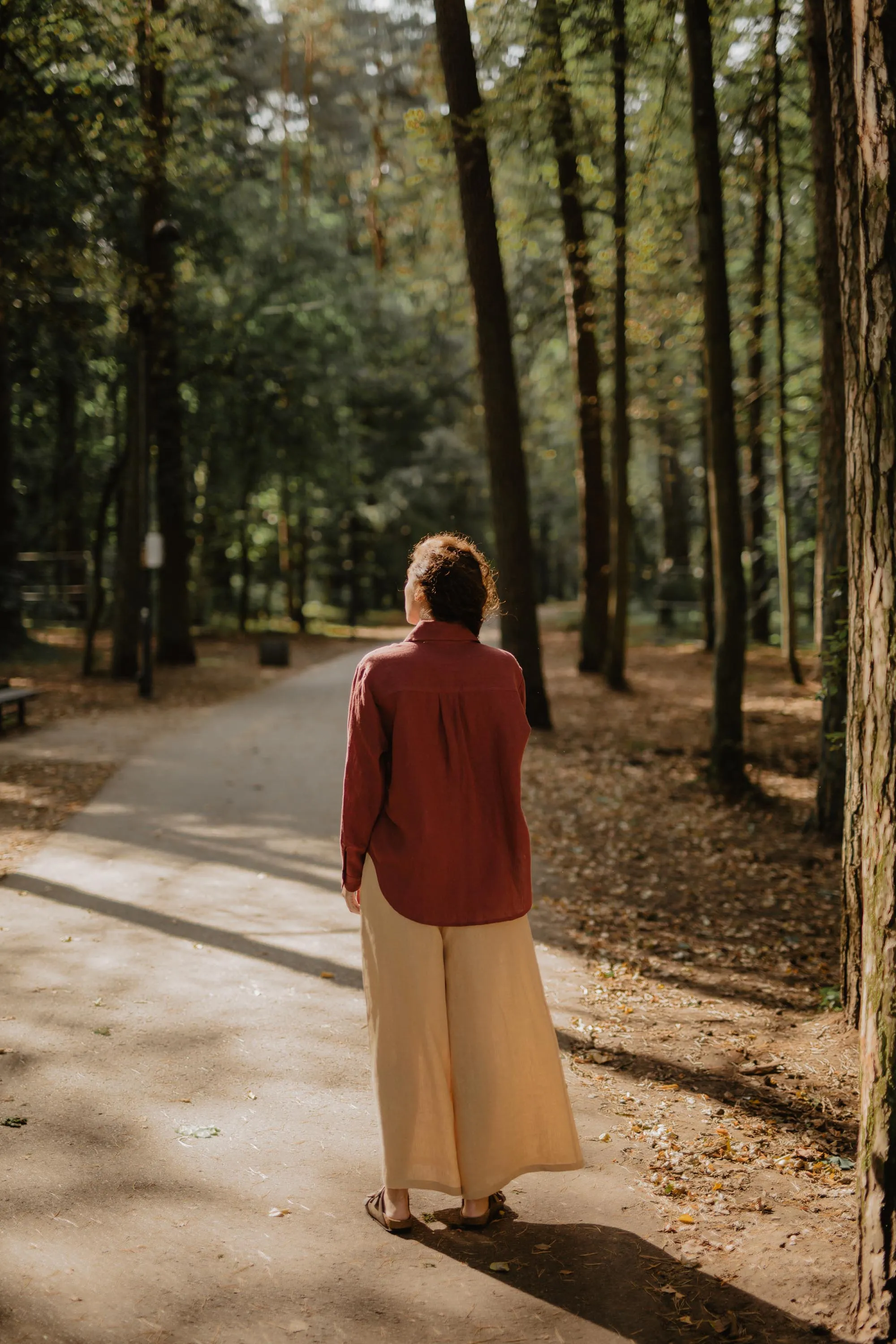 Odense casual linen shirt by AmourLinen