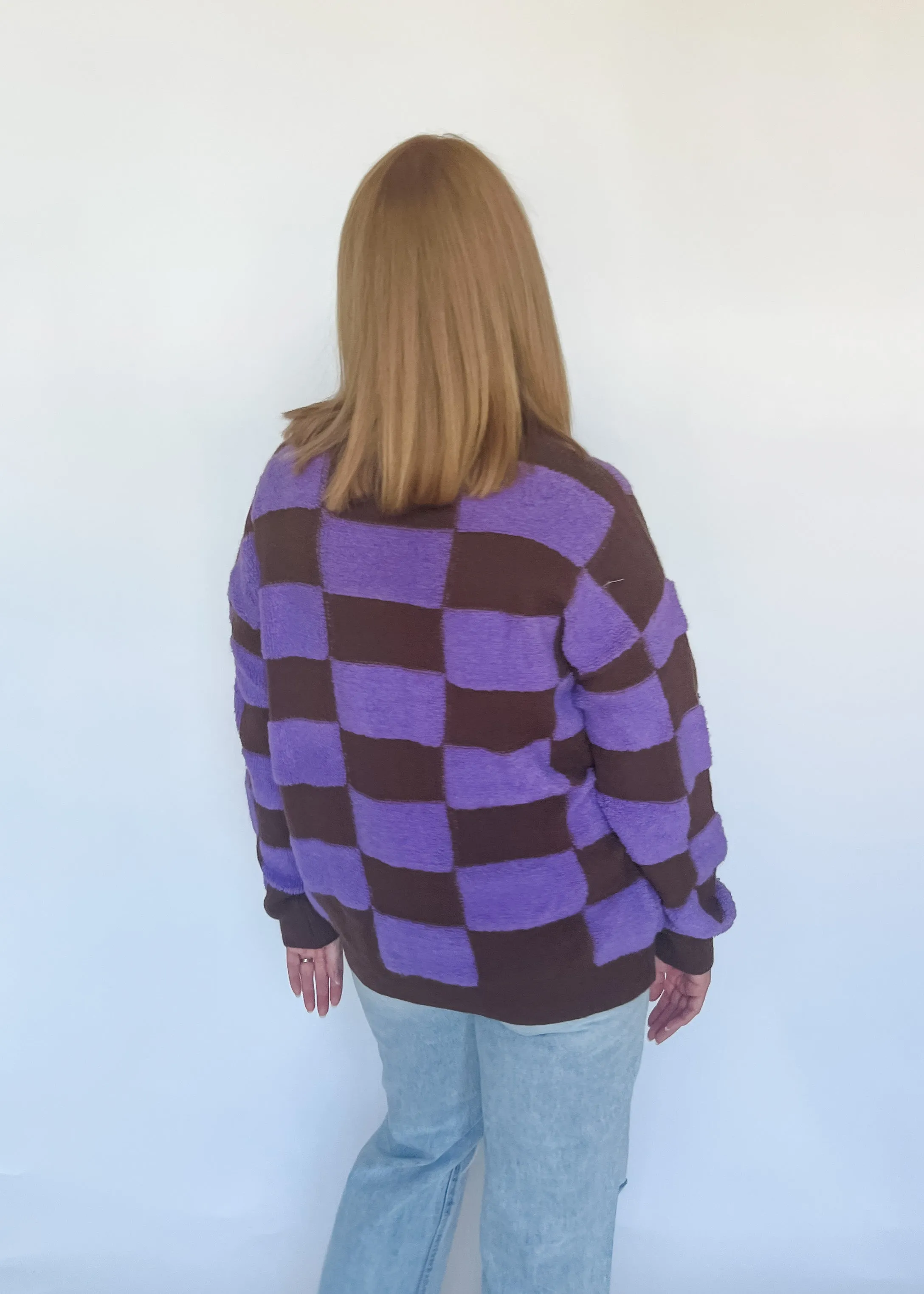 Old Faithful Checker Sweater