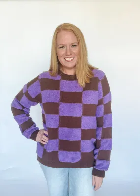 Old Faithful Checker Sweater