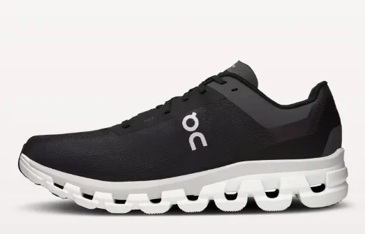 On Cloudflow 4 Black White Men's