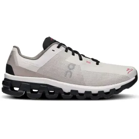 On Men's Cloudflow 4 DISTANCE Running Shoes White / Black