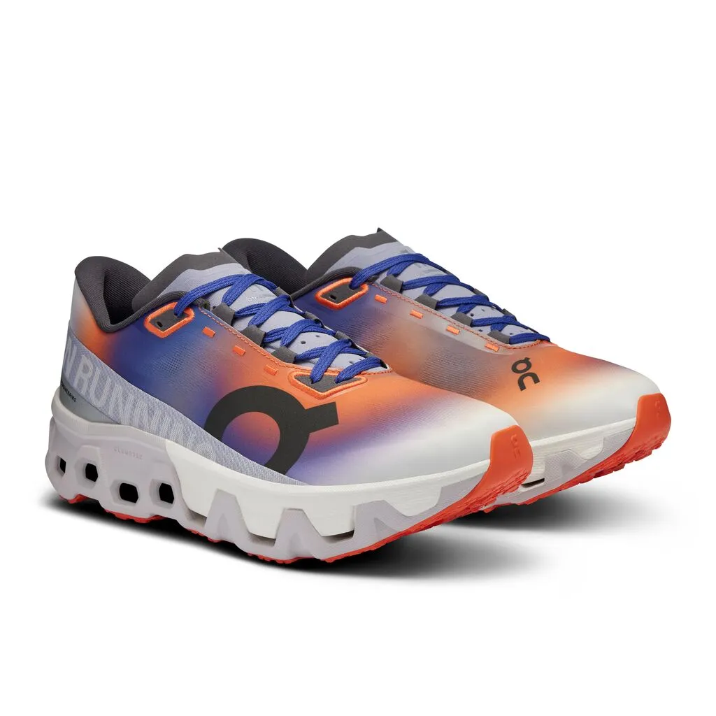 On Men's Cloudmonster Hyper Running Shoes Flame / Frost