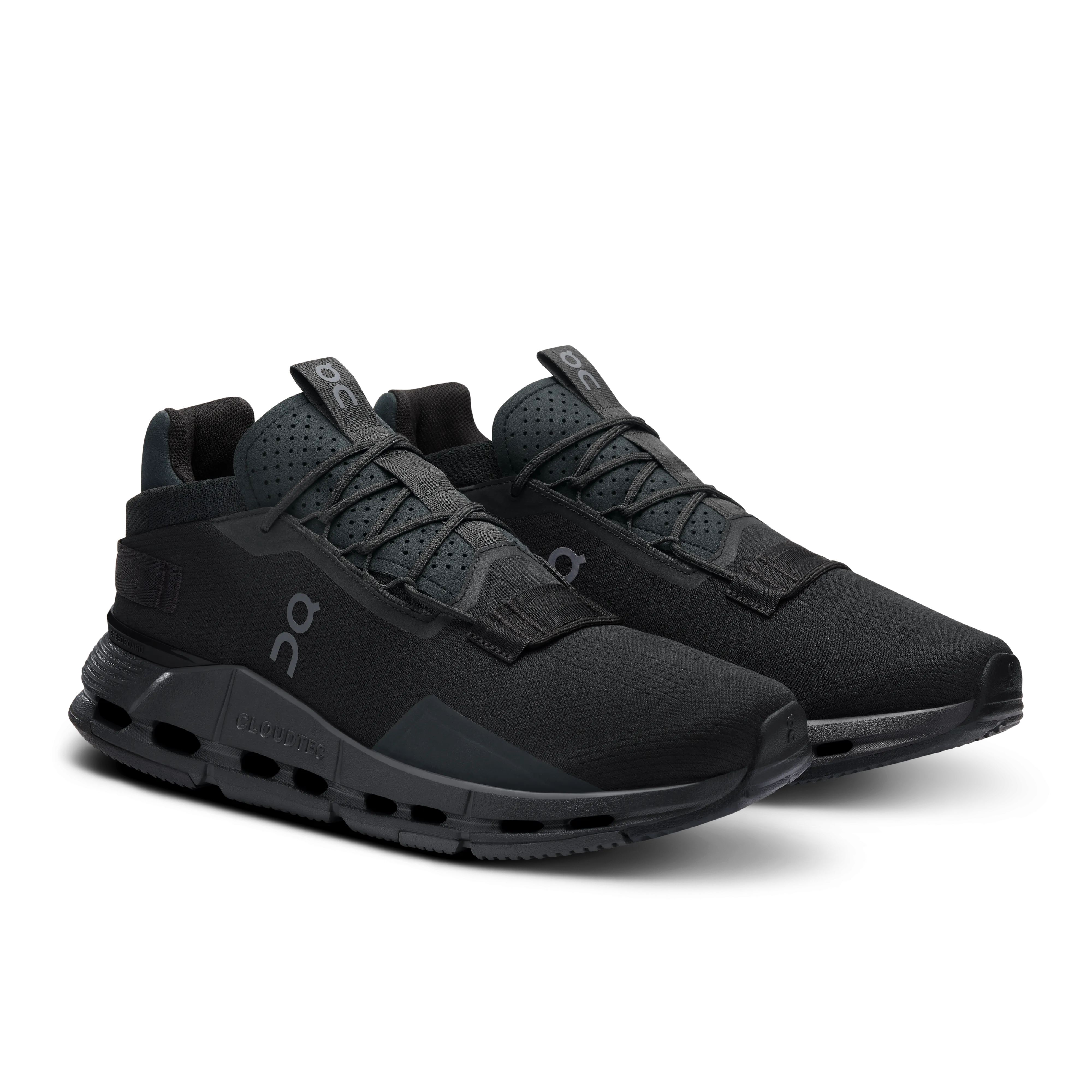 On Running Men's Cloudnova 2 Shoes - All Black