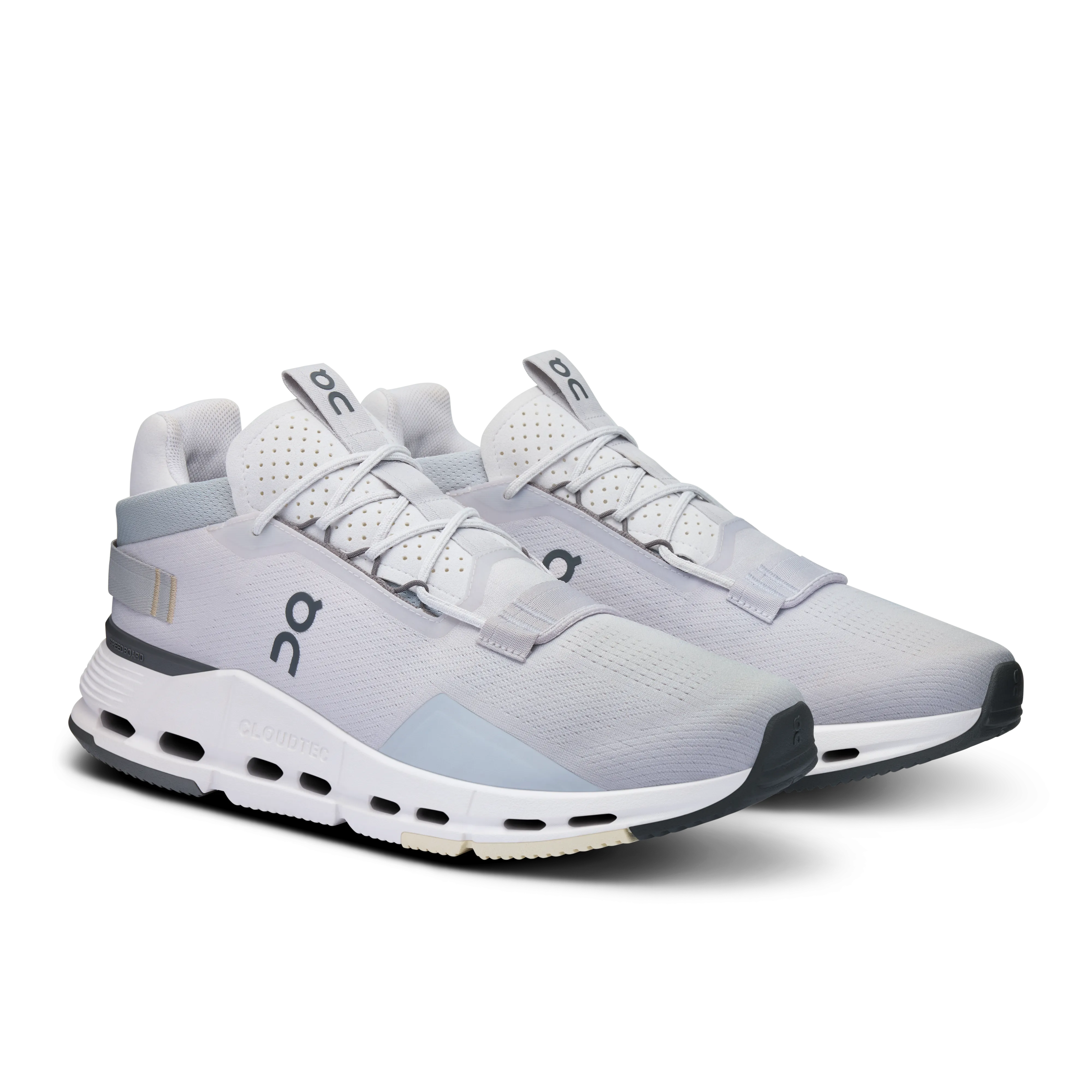 On Running Men's Cloudnova 2 Shoes - Frost / Cream