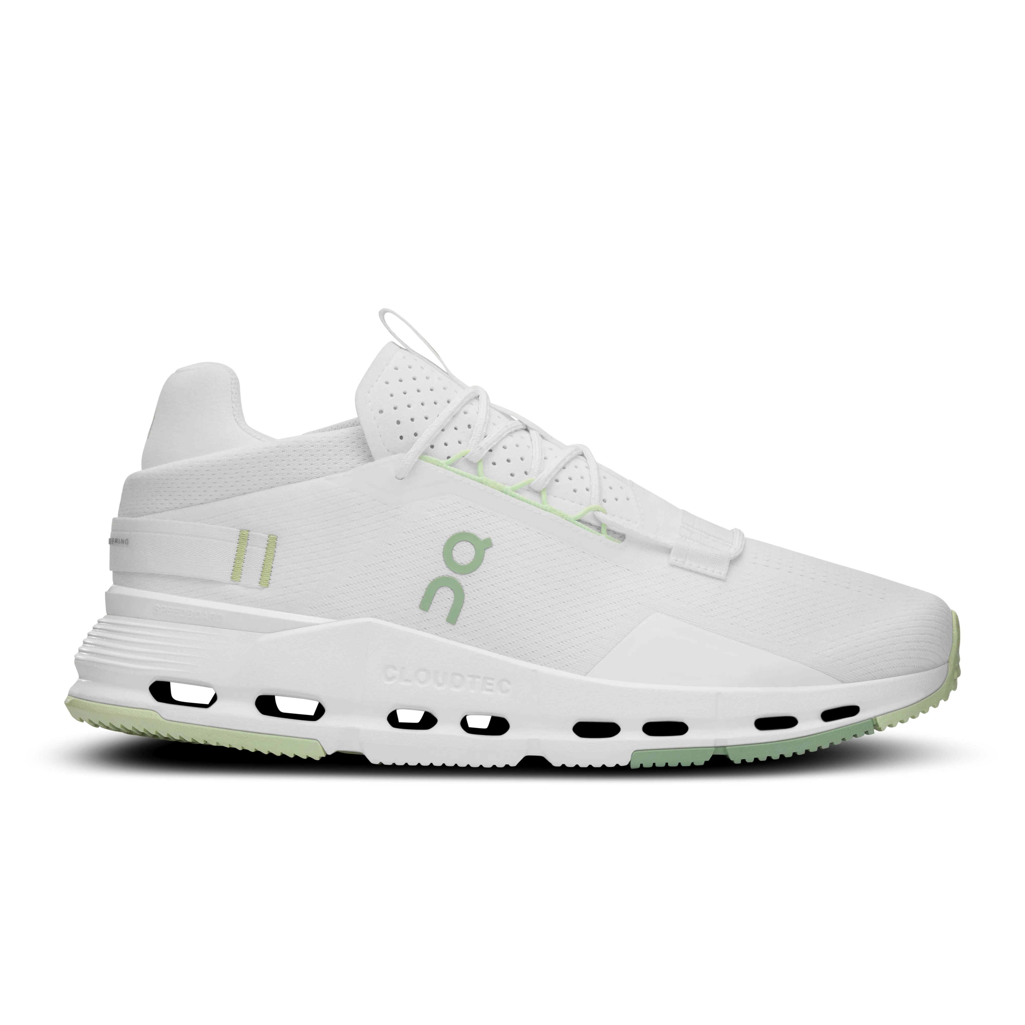 On Running Men's Cloudnova 2 Shoes - White / Sage