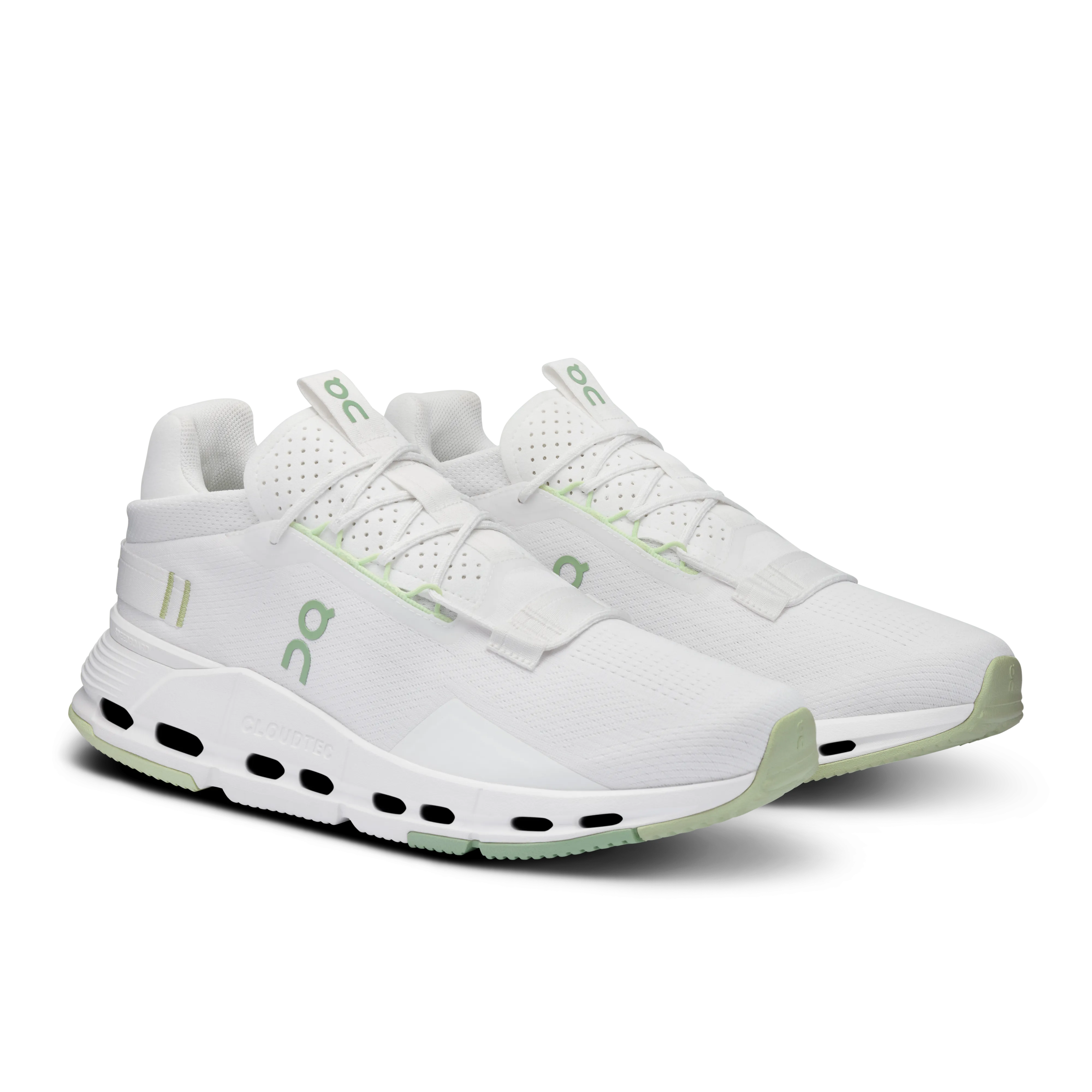 On Running Men's Cloudnova 2 Shoes - White / Sage