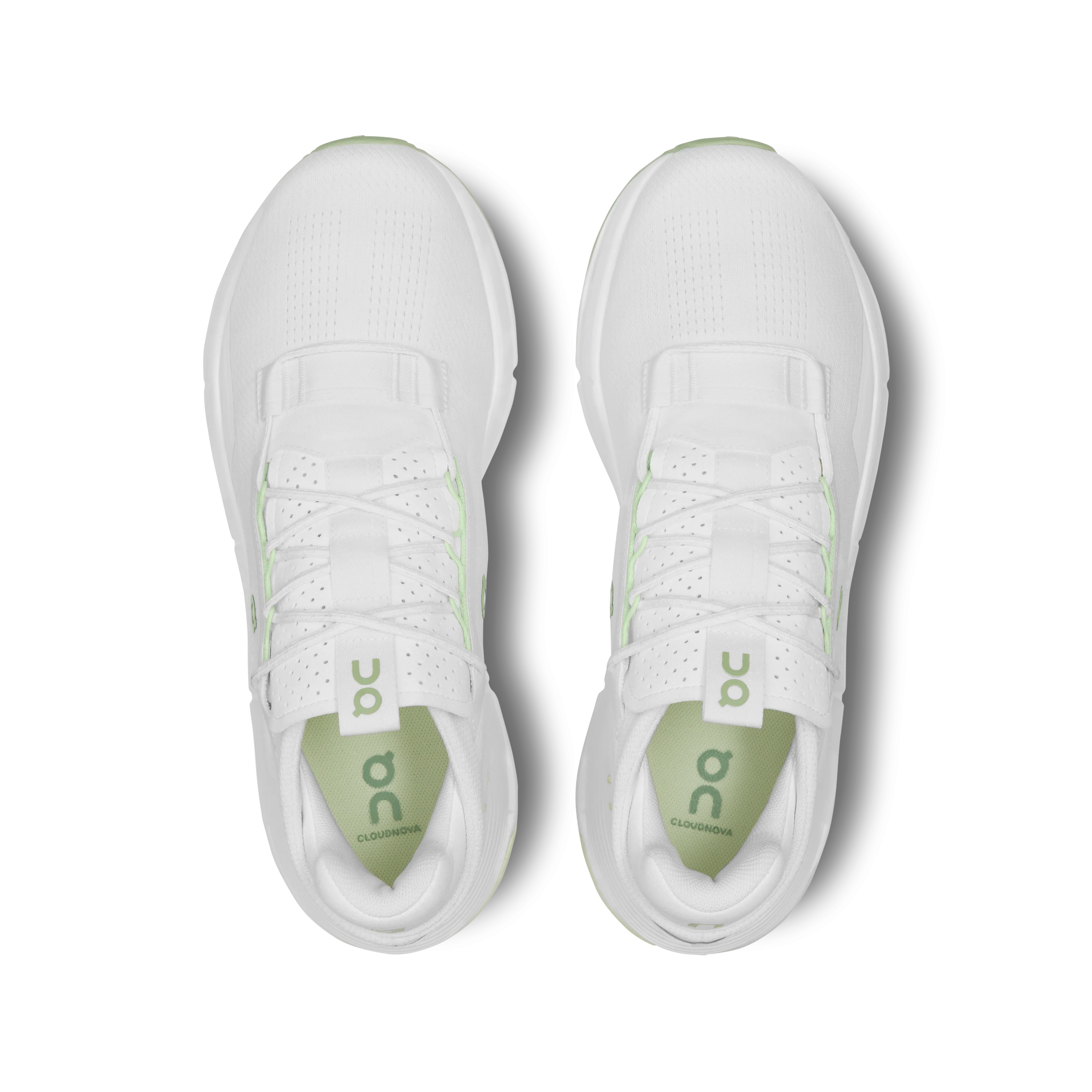 On Running Men's Cloudnova 2 Shoes - White / Sage