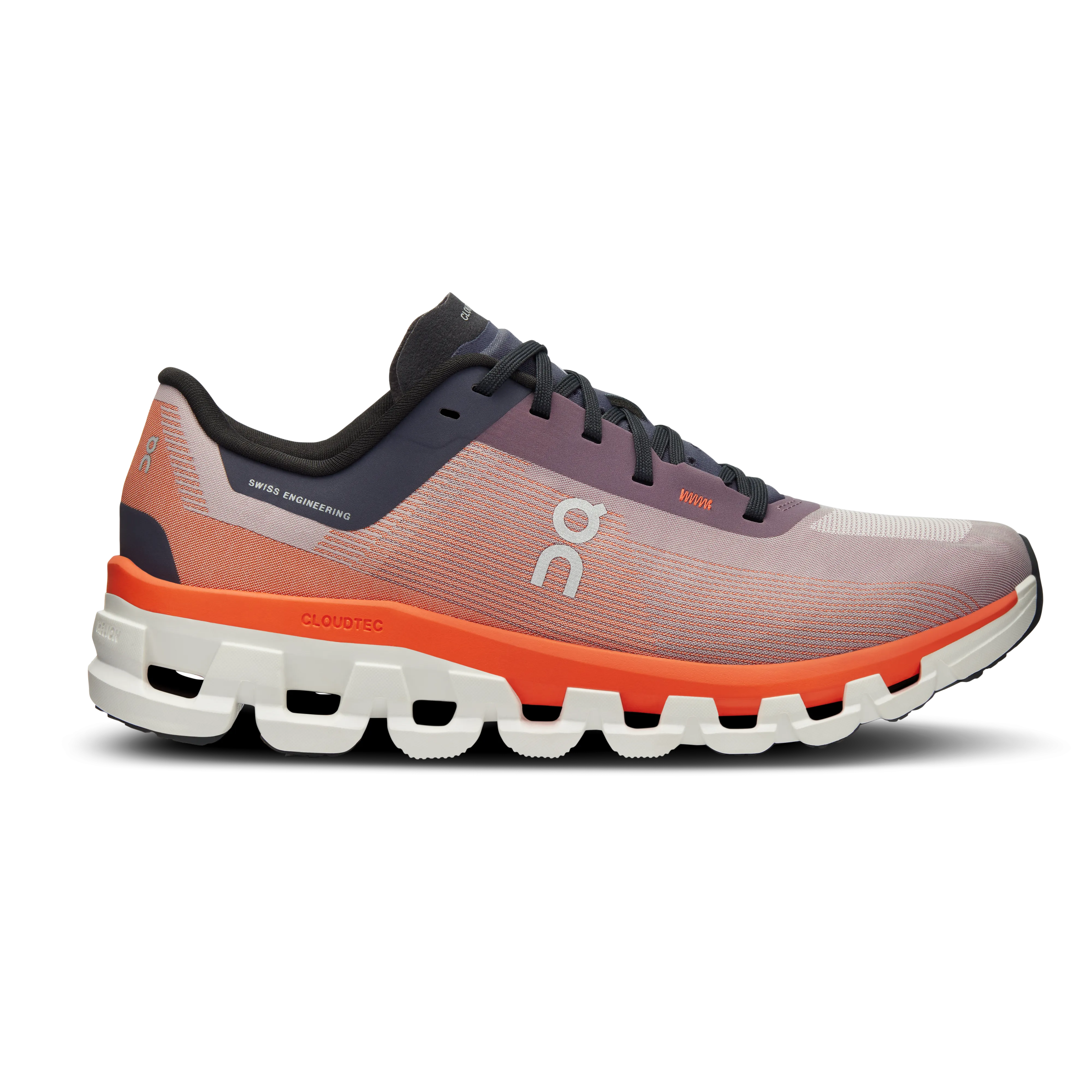 On Running Women's Cloudflow 4 Shoes - Quartz / Flame