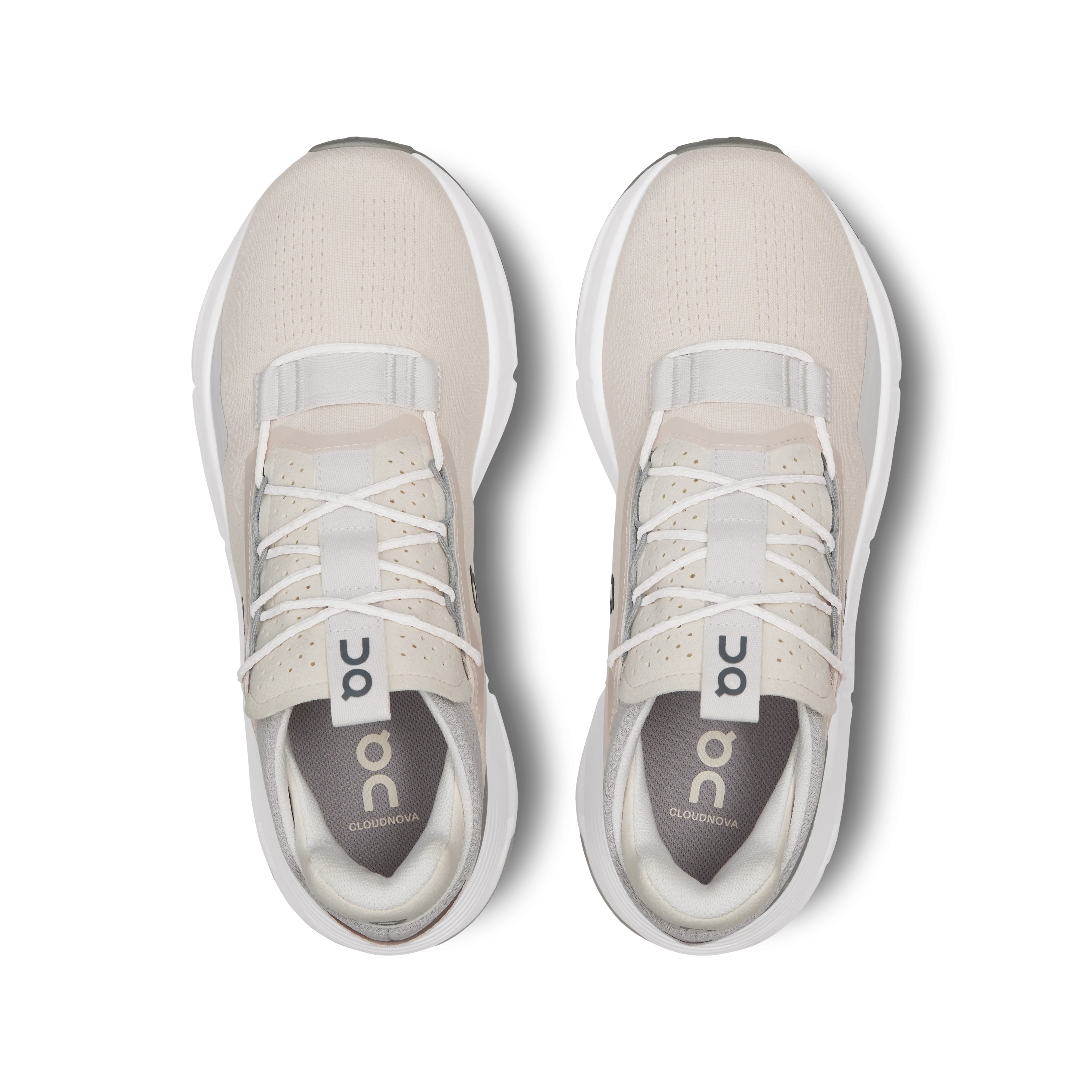 On Running Women's Cloudnova 2 Shoes - Sand / Fog