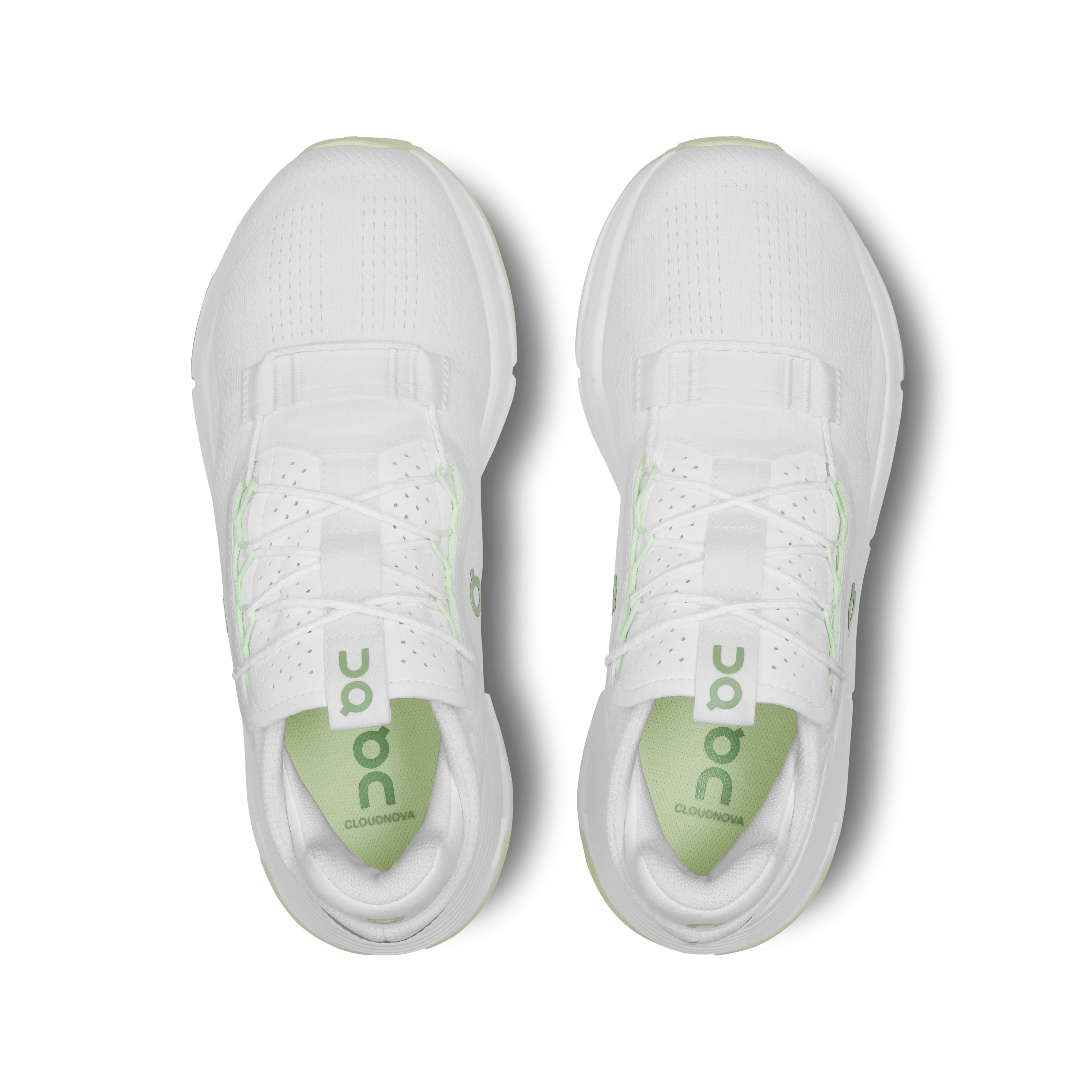 On Running Women's Cloudnova 2 Shoes - White / Sage