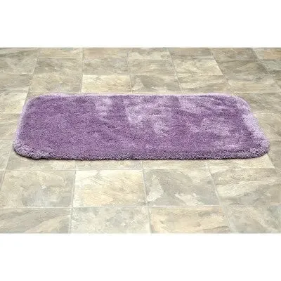 Open Box - 24"x40" Finest Luxury Ultra Plush Washable Nylon Rug Purple - Garland