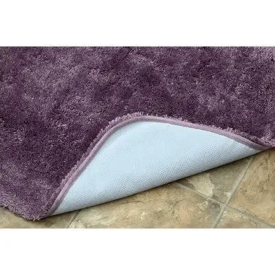 Open Box - 24"x40" Finest Luxury Ultra Plush Washable Nylon Rug Purple - Garland