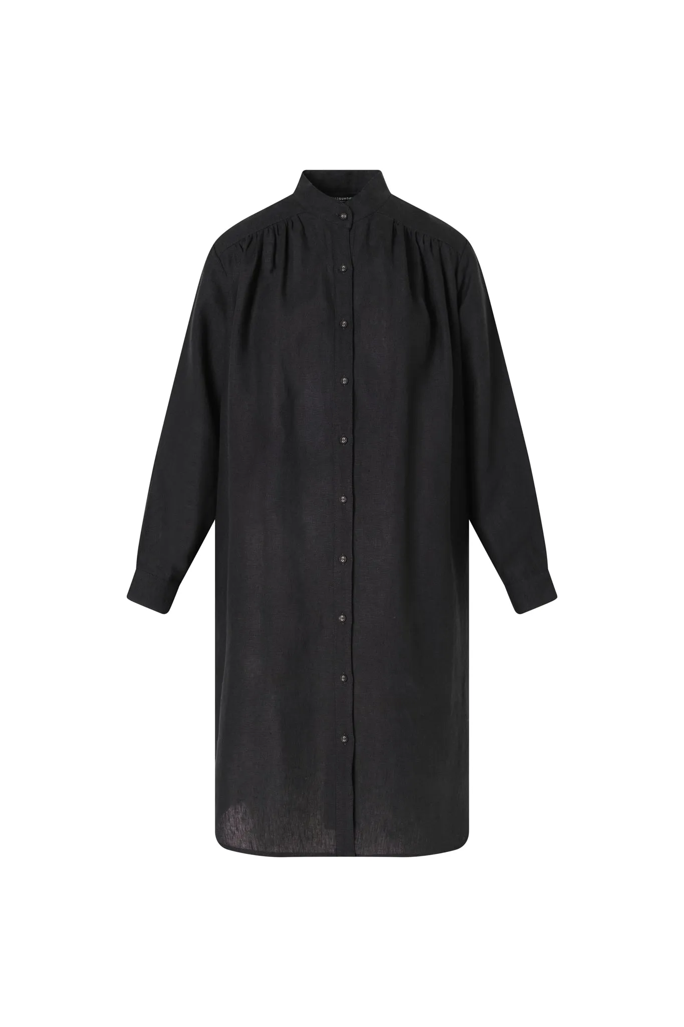 Ophelia Shirt Dress | Black