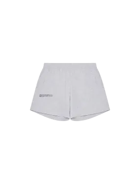 Organic Cotton Pajama Loose Shorts with C-FIBER™—grey marl