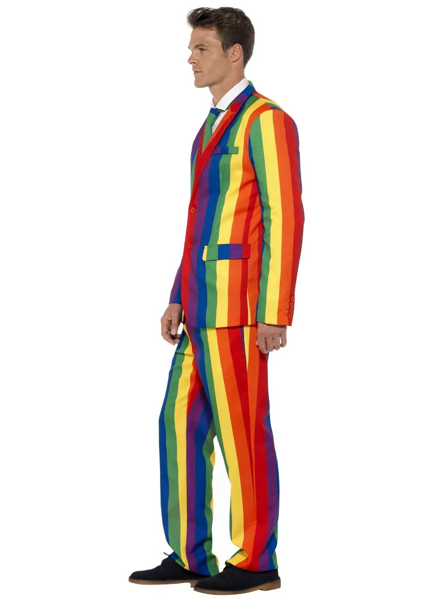 Over The Rainbow Mens Deluxe Stand Out Suit