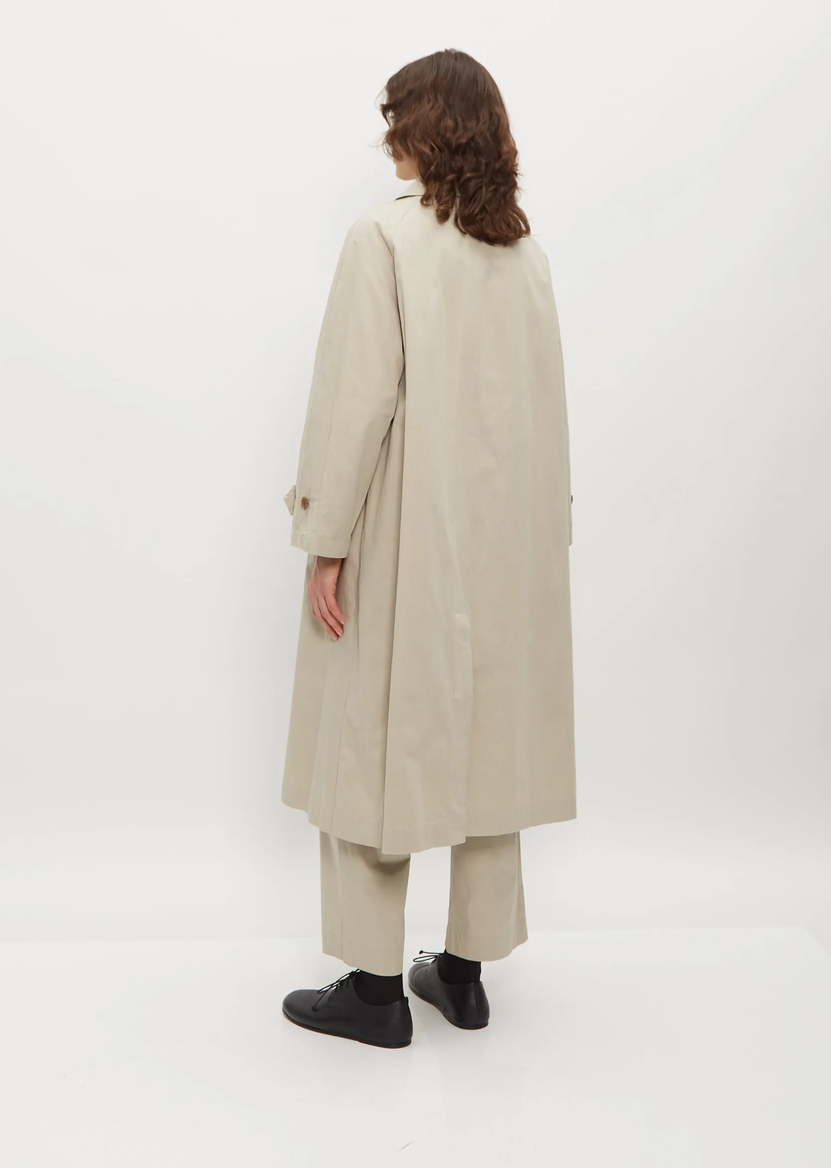 Oversized Wind Slip Soutien Coat