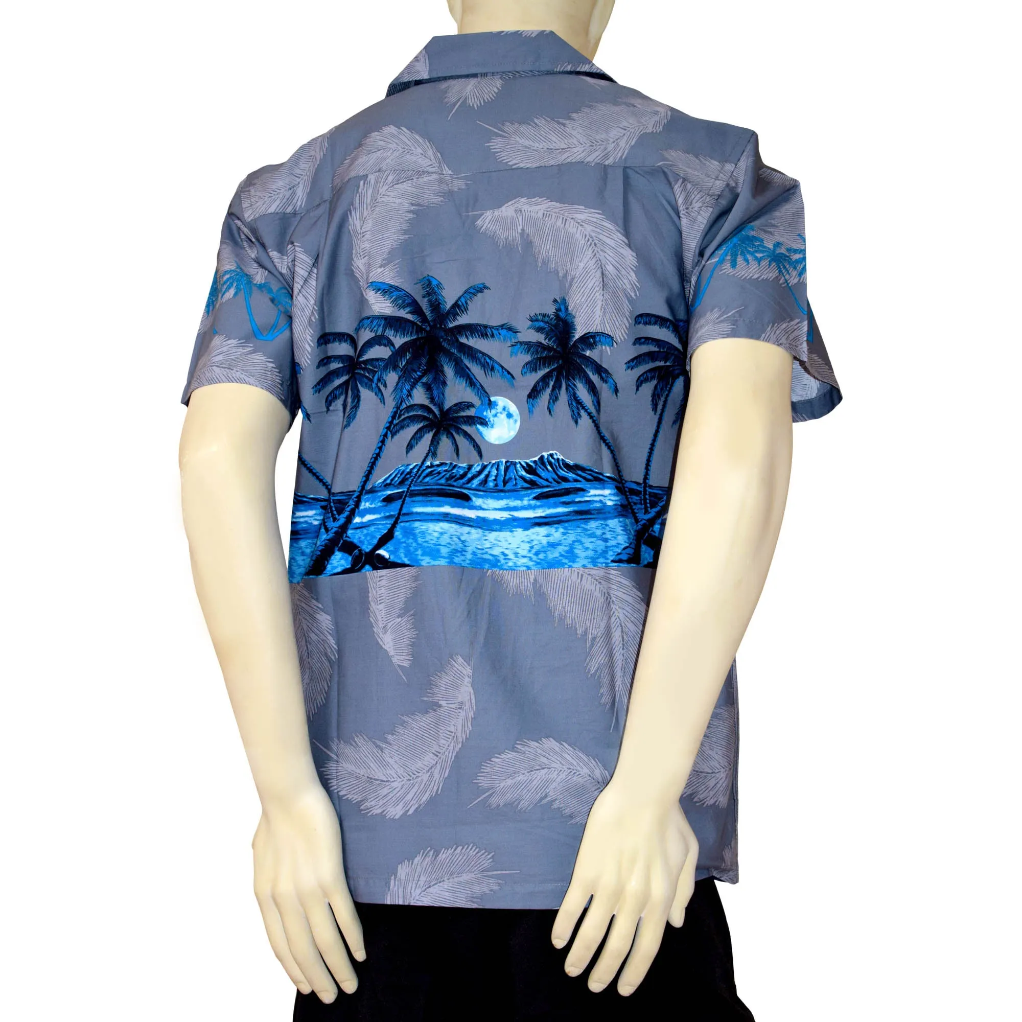 Palm Tree Band Men's Aloha Shirt