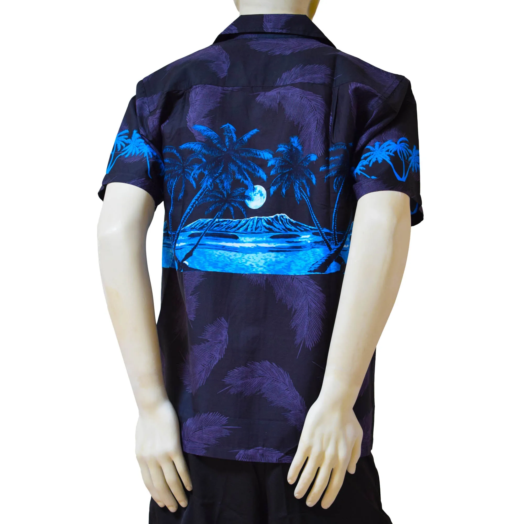 Palm Tree Band Men's Aloha Shirt