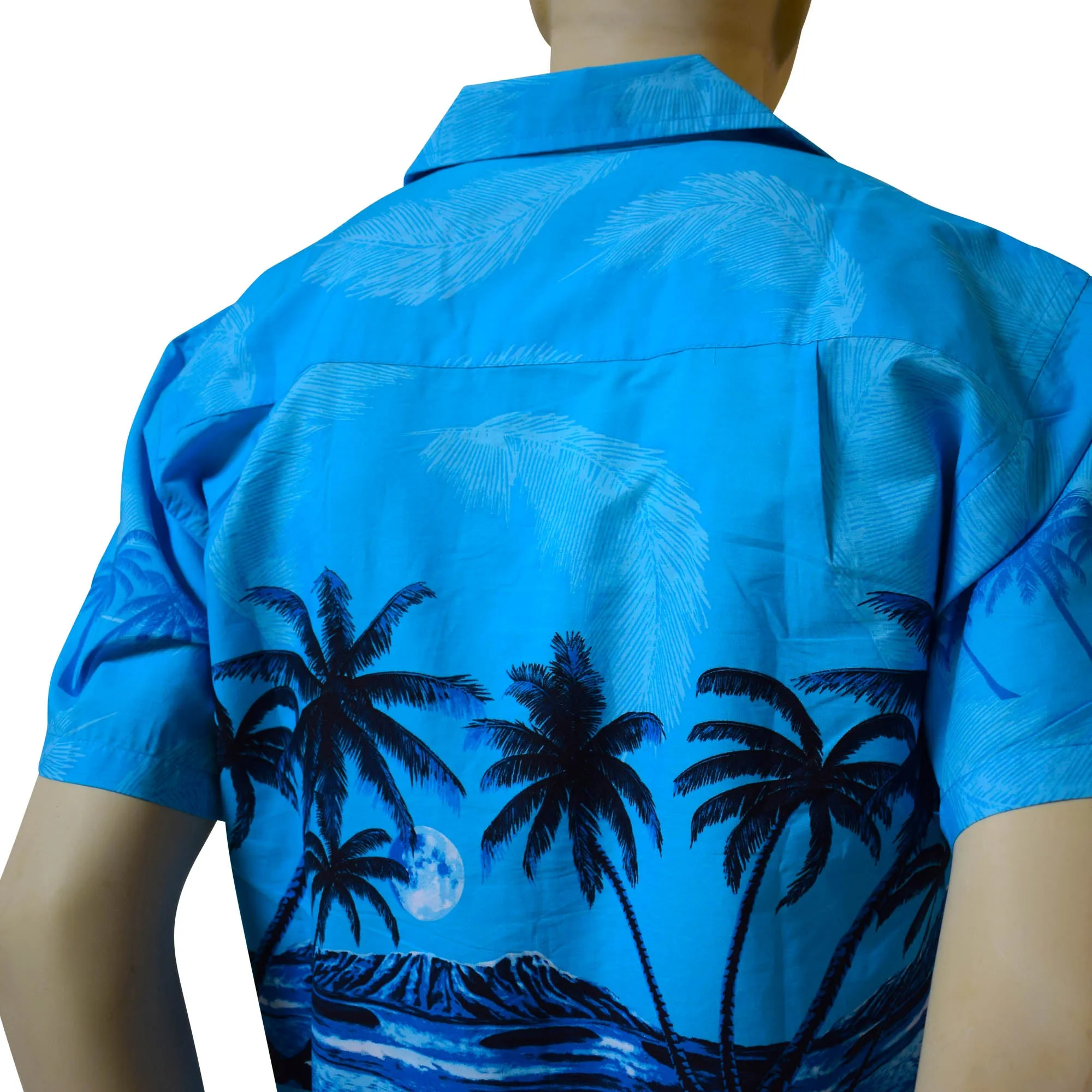 Palm Tree Band Men's Aloha Shirt