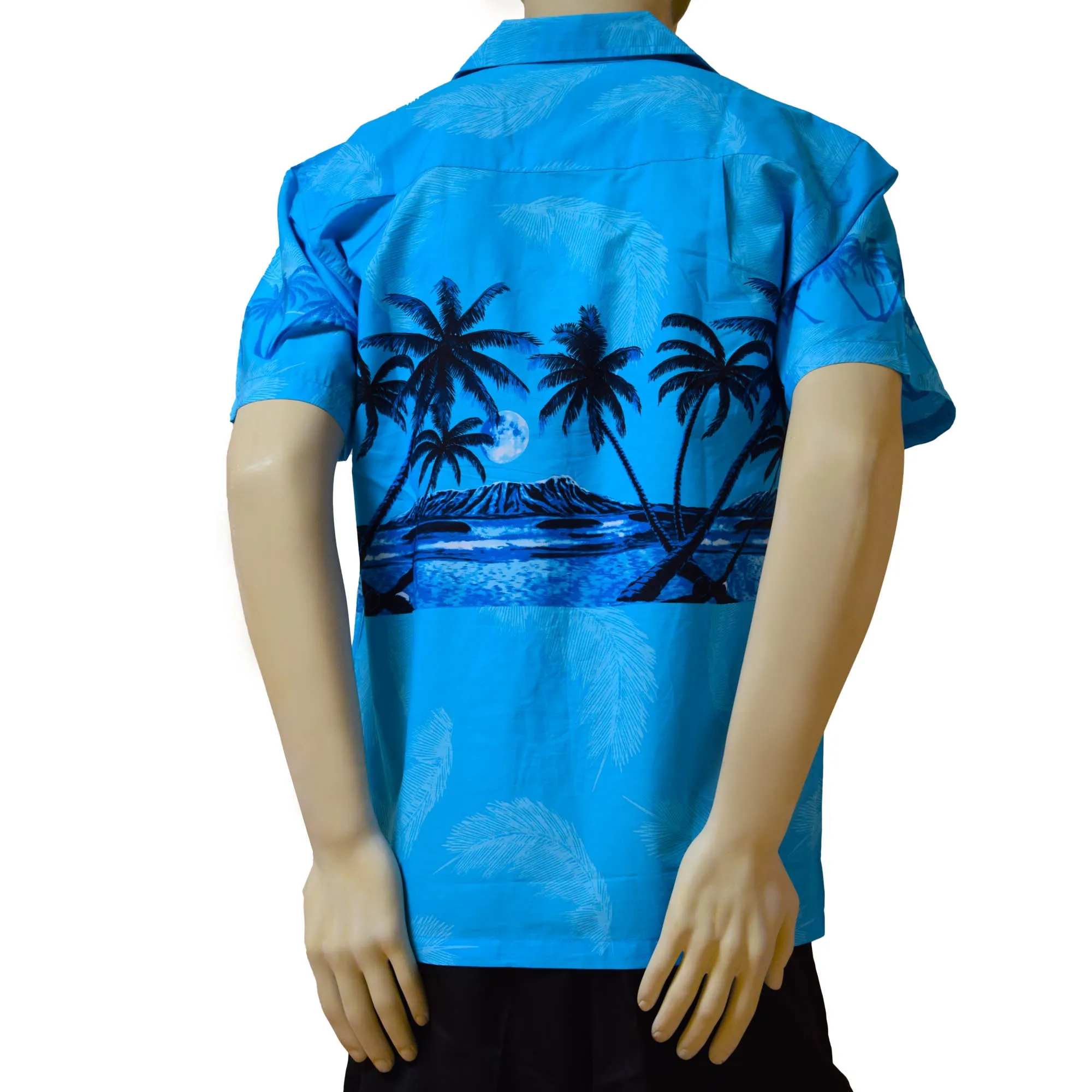 Palm Tree Band Men's Aloha Shirt