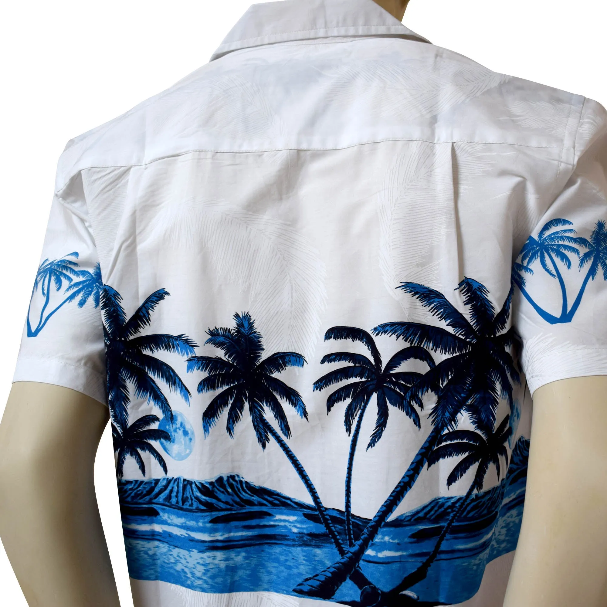 Palm Tree Band Men's Aloha Shirt