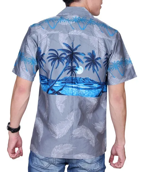 Palm Tree Band Men's Aloha Shirt