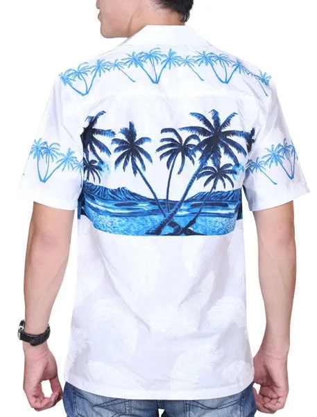 Palm Tree Band Men's Aloha Shirt