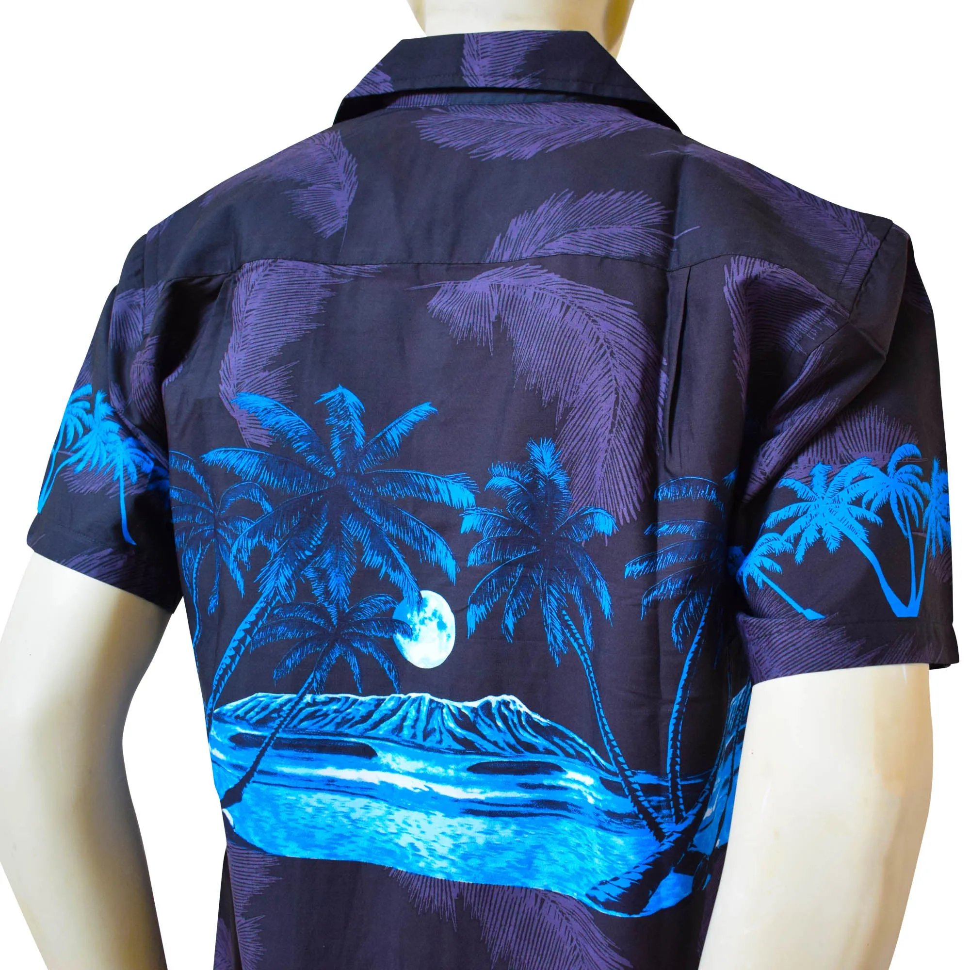 Palm Tree Band Men's Aloha Shirt