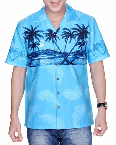 Palm Tree Band Men's Aloha Shirt