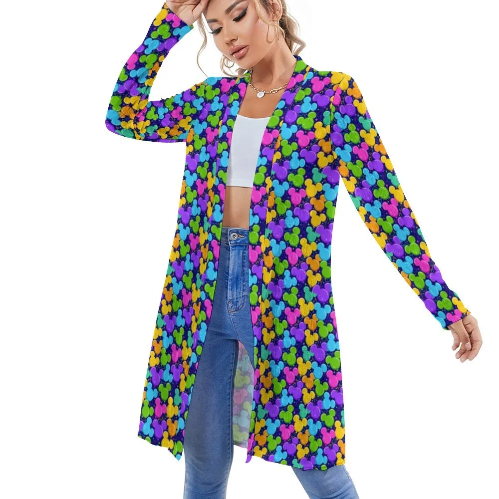 Park Balloons Women's Mid-Length Cardigan