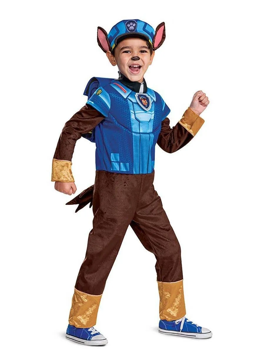 Paw Patrol Boys Deluxe Chase Costume