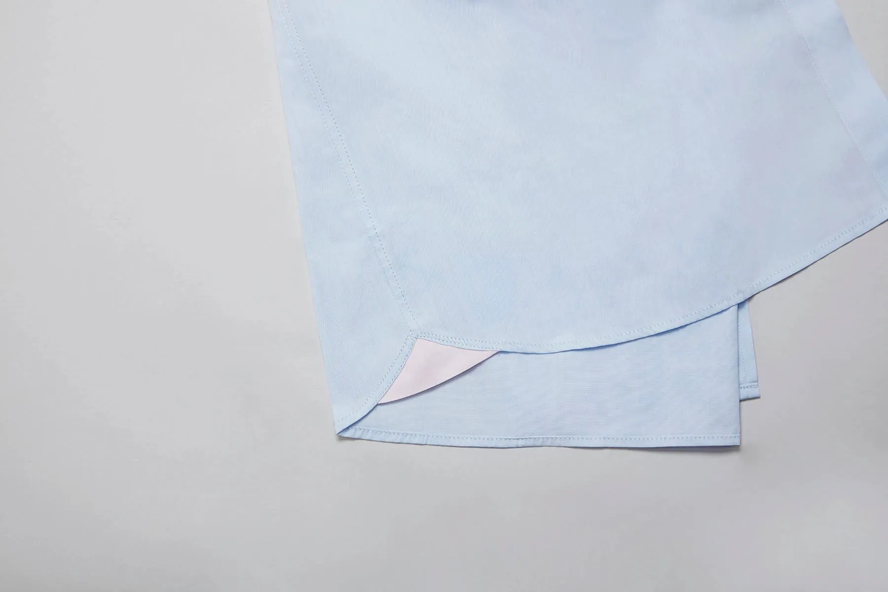 Periwinkle Blue Cotton Shirt for Men