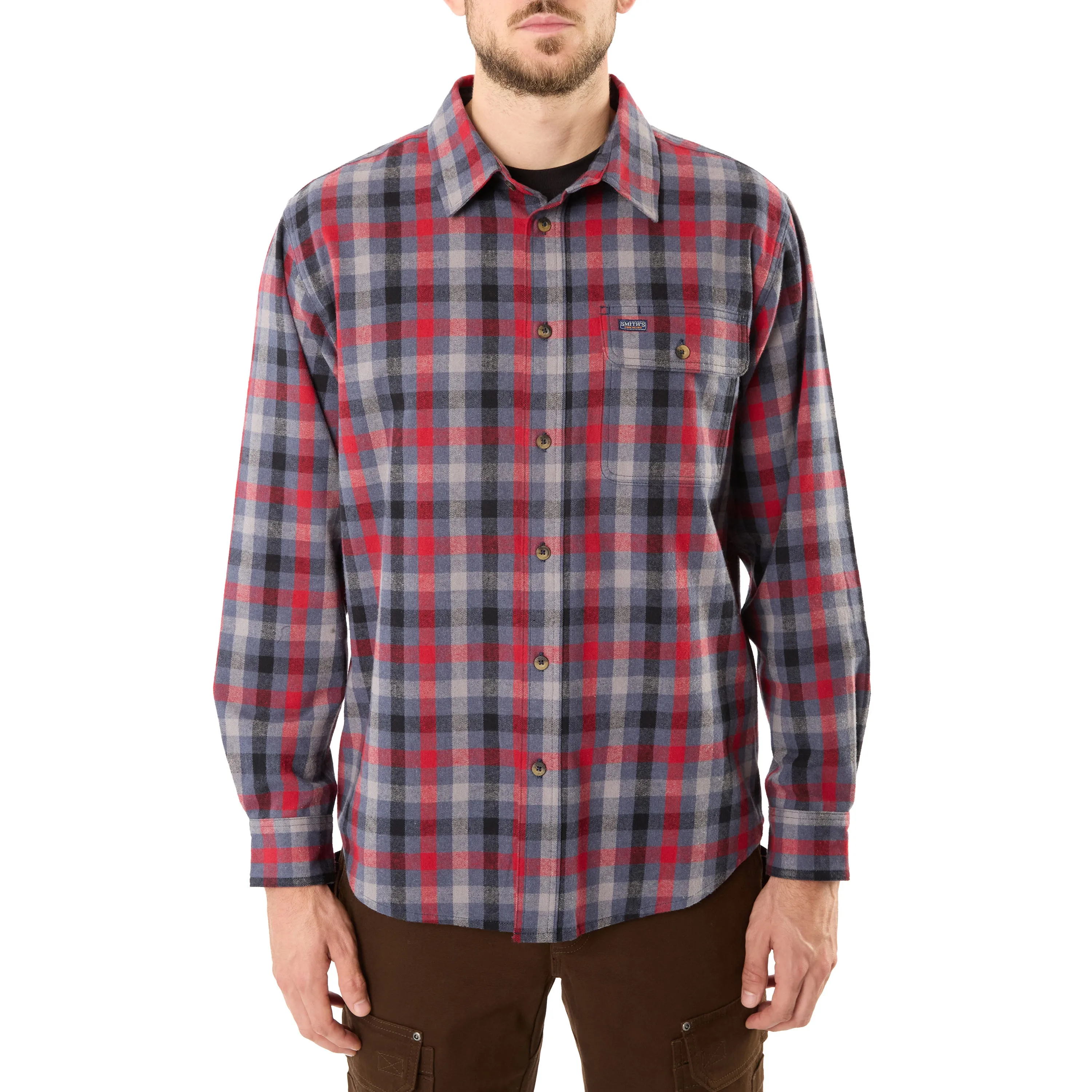 PLAID FLANNEL SHIRT