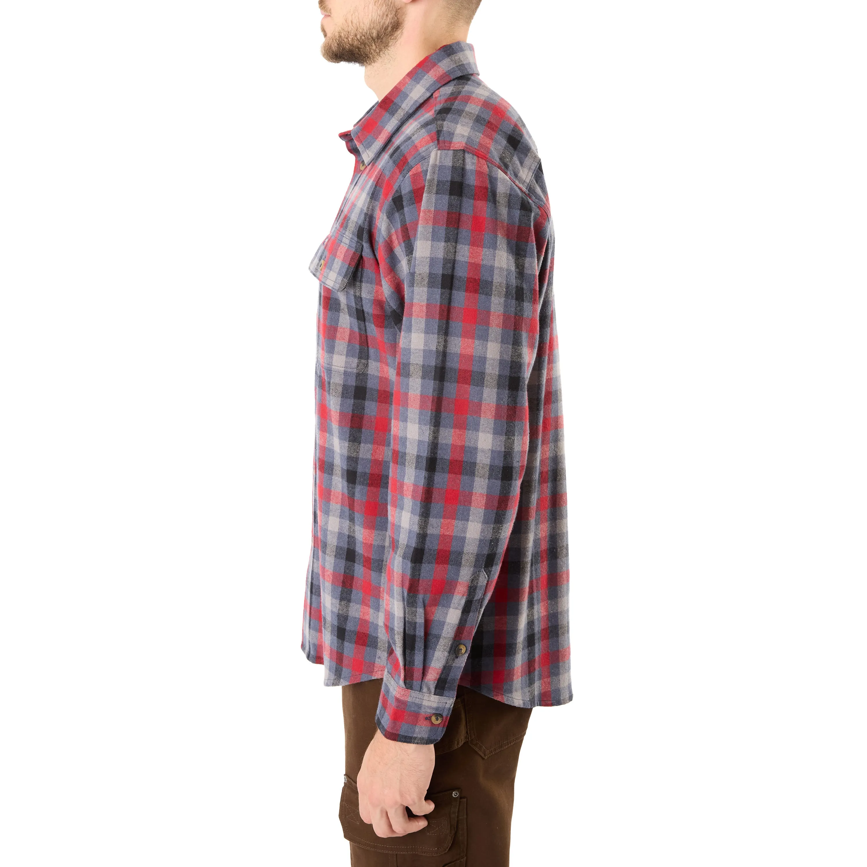 PLAID FLANNEL SHIRT