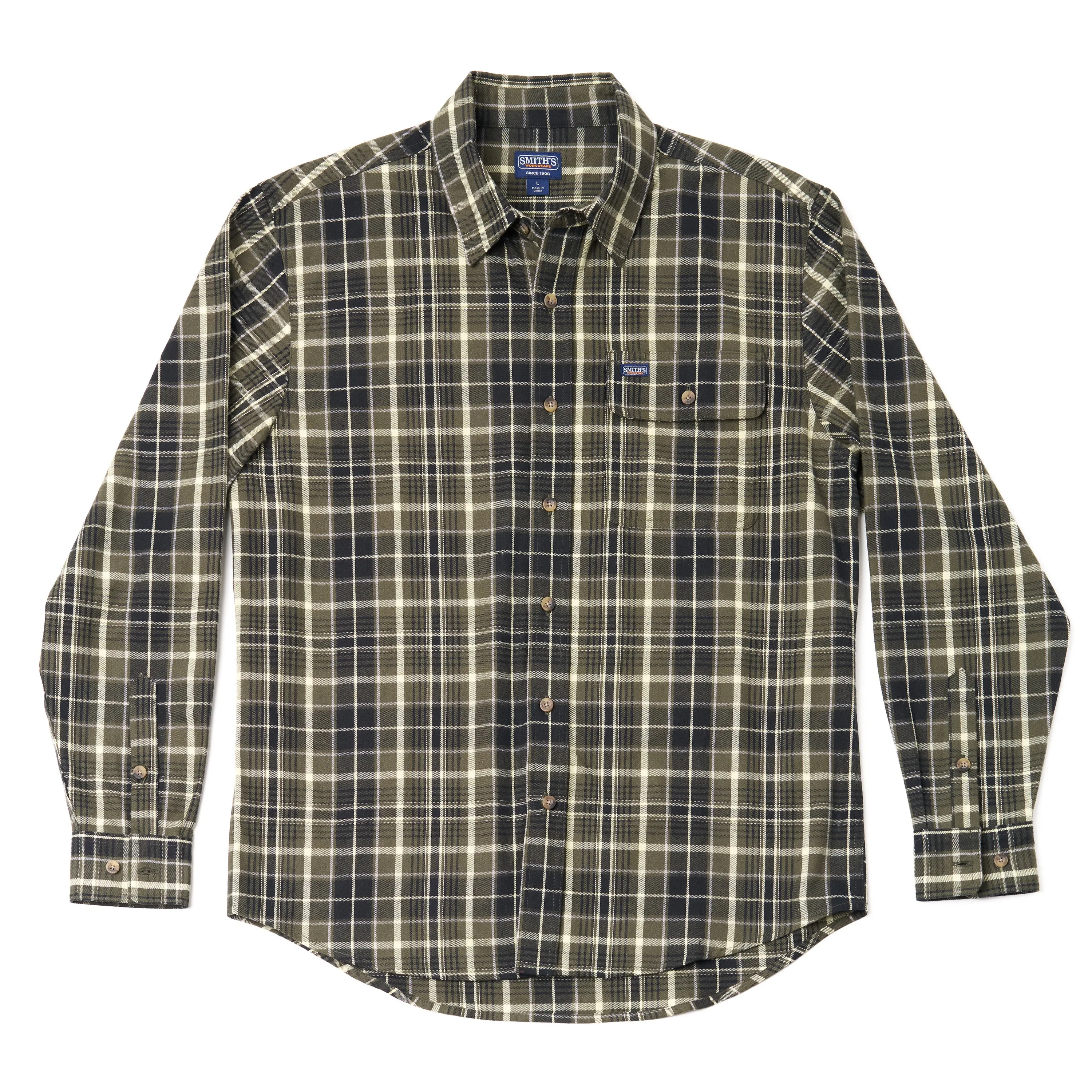 PLAID FLANNEL SHIRT