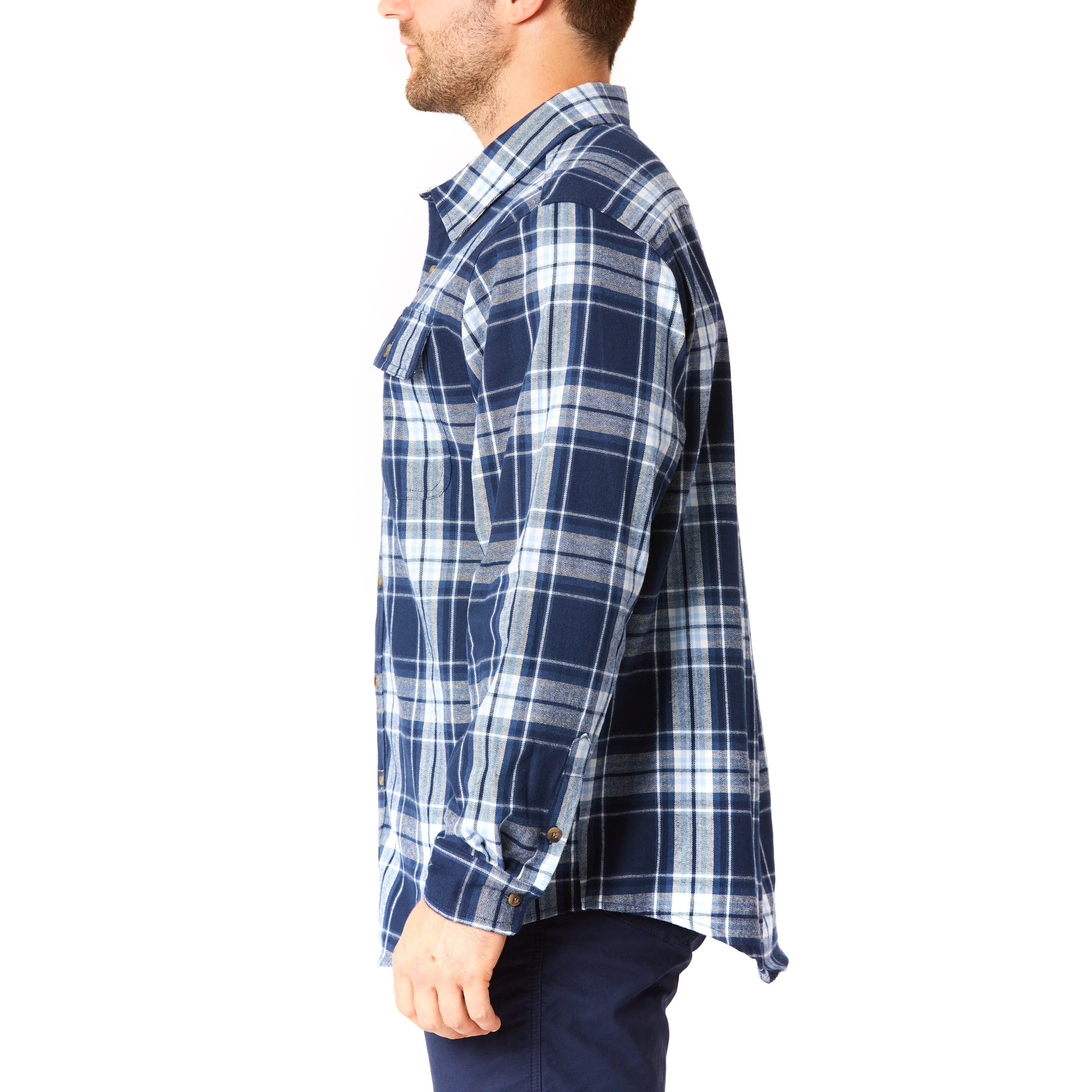 PLAID FLANNEL SHIRT